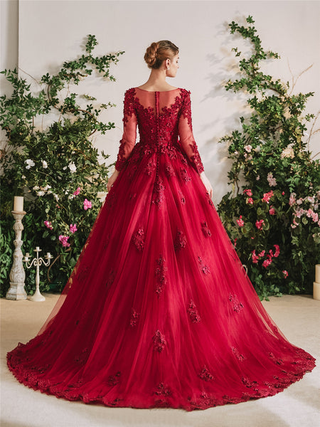 The Ruby Garden Wedding Dress – Goth Mall