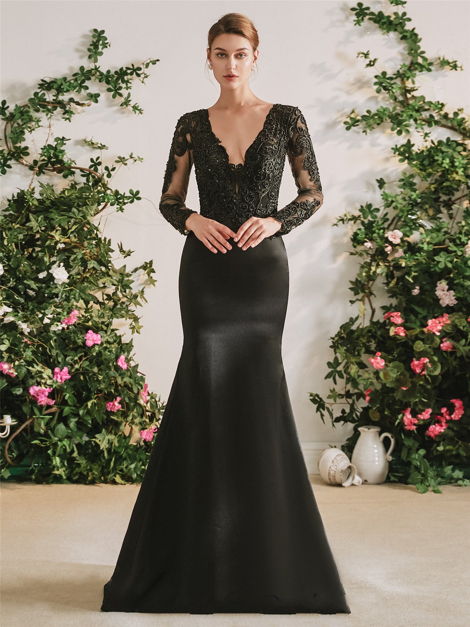 The Gothic Diva Black Wedding Dress Goth Mall 0058