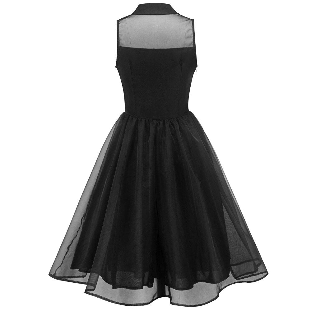 The Spooky Hepburn Dress | Goth Mall