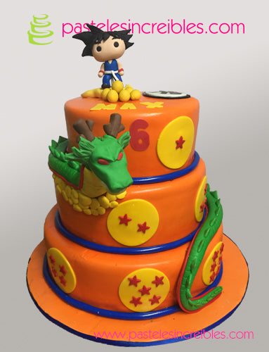 Pastel de Dragon Ball Z – Pasteles Increíbles