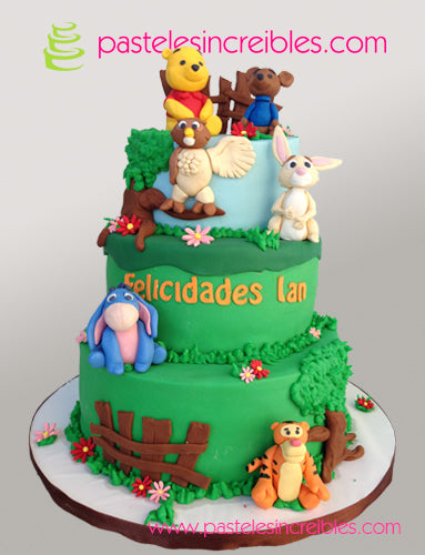 Pastel De Winnie Pooh Y Sus Amigos Pasteles Increibles