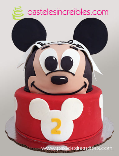 Pastel De Mickey Baby Pasteles Increibles