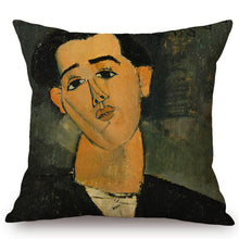 Load image into Gallery viewer, Amadeo Modigliani Inspired Cushion Covers
