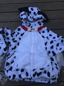 Kids Boy Girl baby Children Warm Puppy dalmatian Spot Dog Party Hoodie Costume