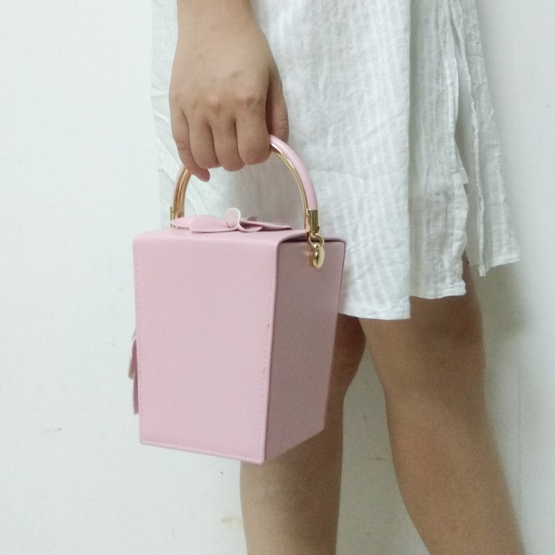 Vivian Flower Box Bag - Amie Sparkle Shop