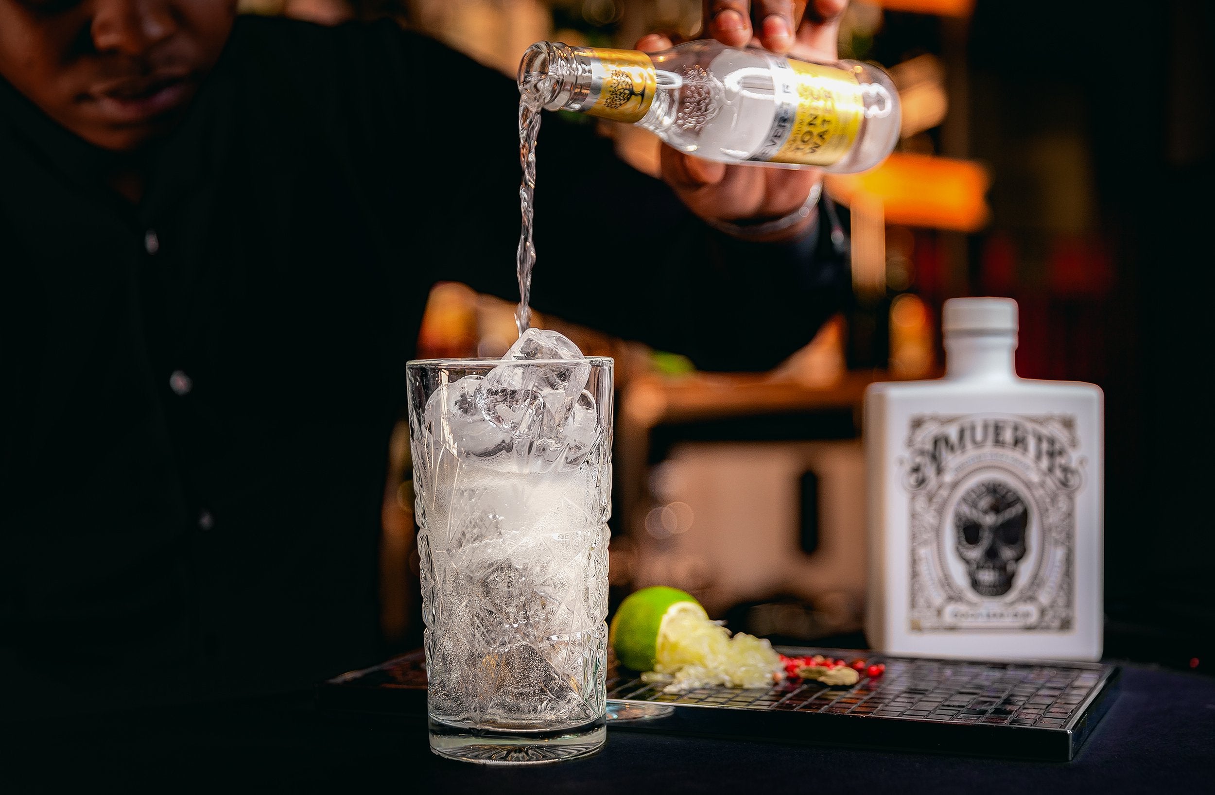 White Amuerte Gin Cocktail