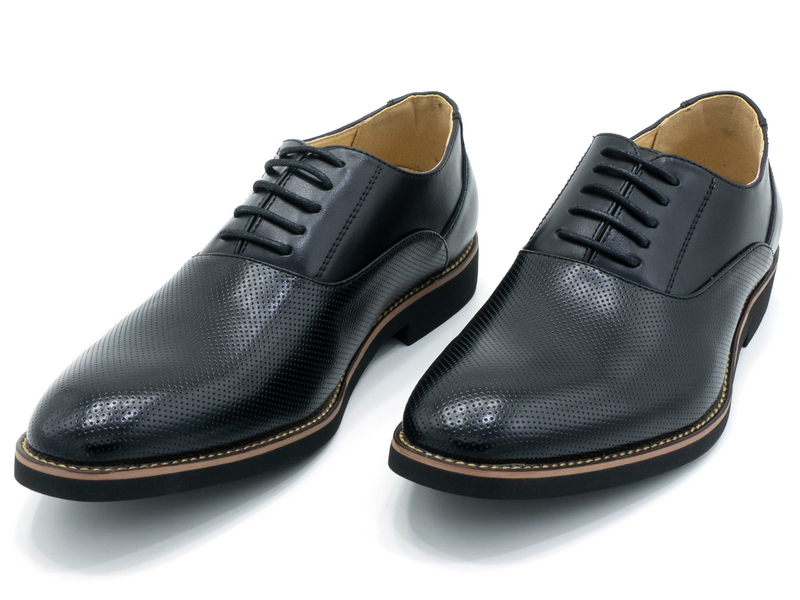 EMBOSSED OXFORD SHOES – BOWLING