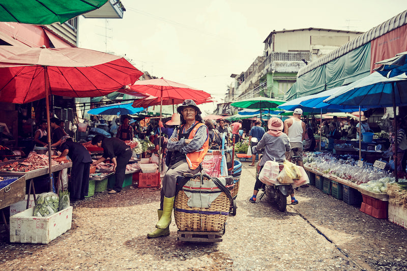 Bangok's Khlong Toey market