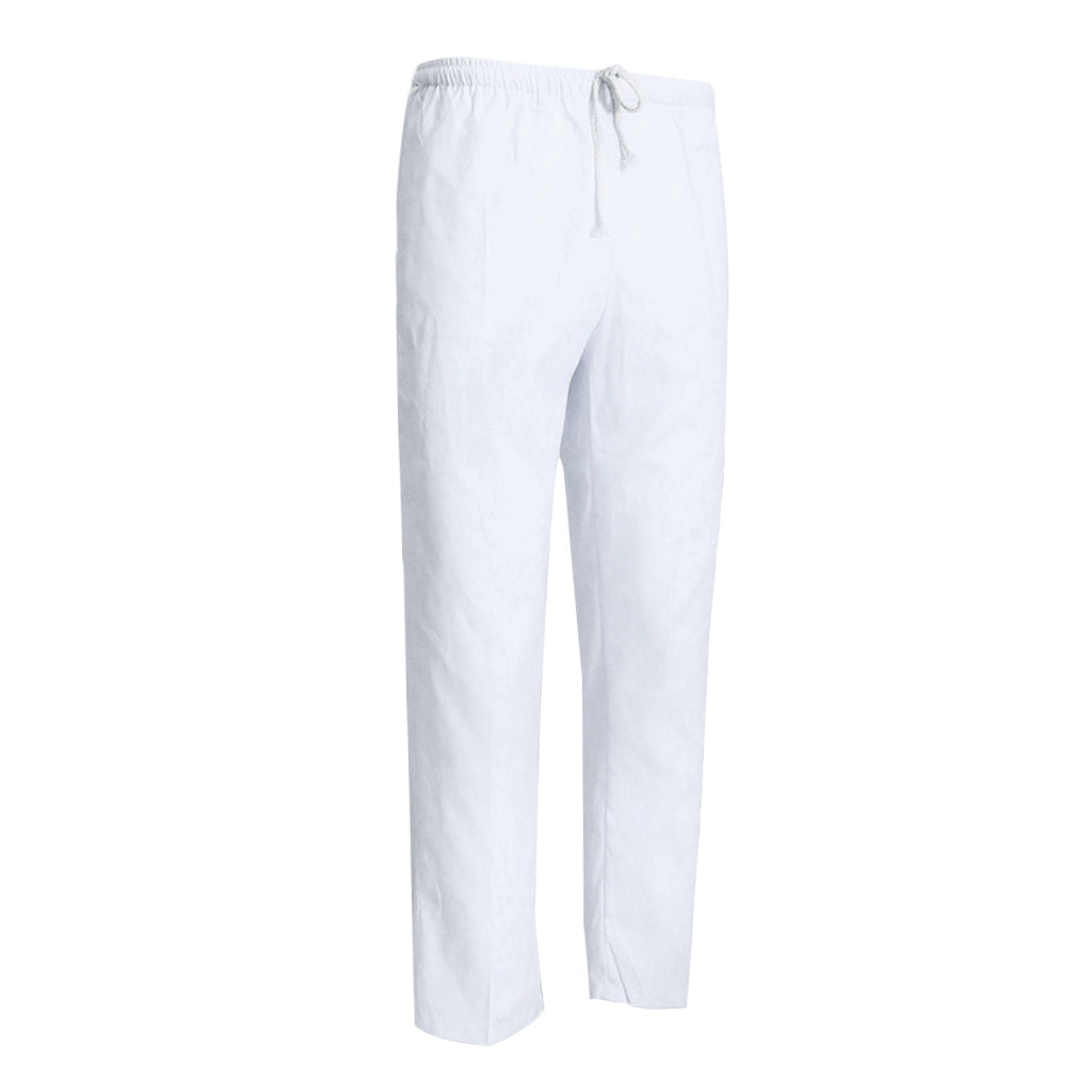 Maxbell Chef Uniform Restaurant Pants Kitchen Trousers Chef Pants Men Work White