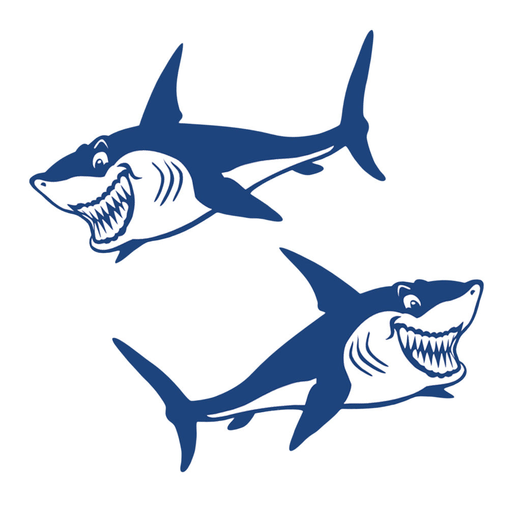 shark decal for kayak