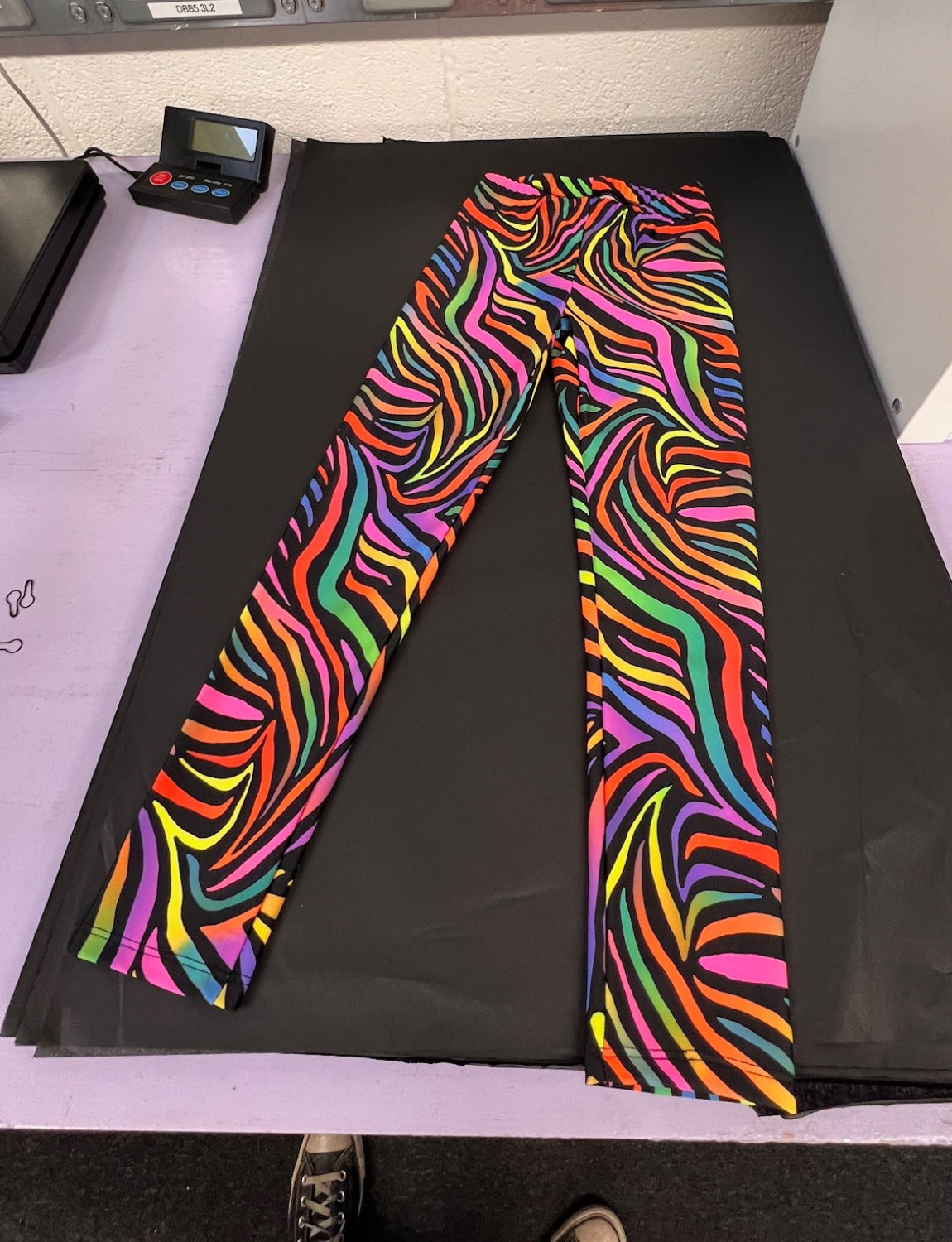 Kids Rainbow Marble Leggings