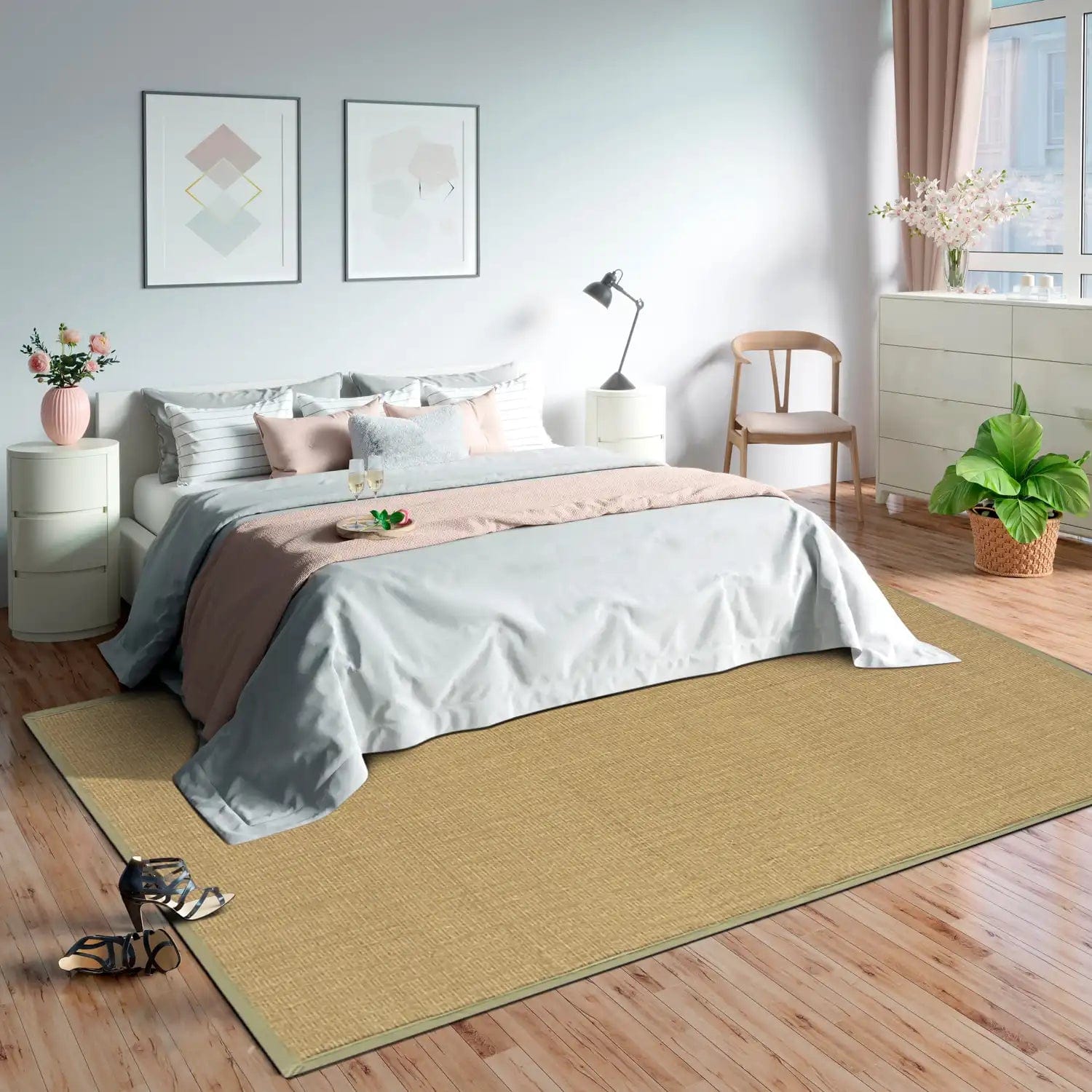 Sisal Linen/Sage Rugs Runner
