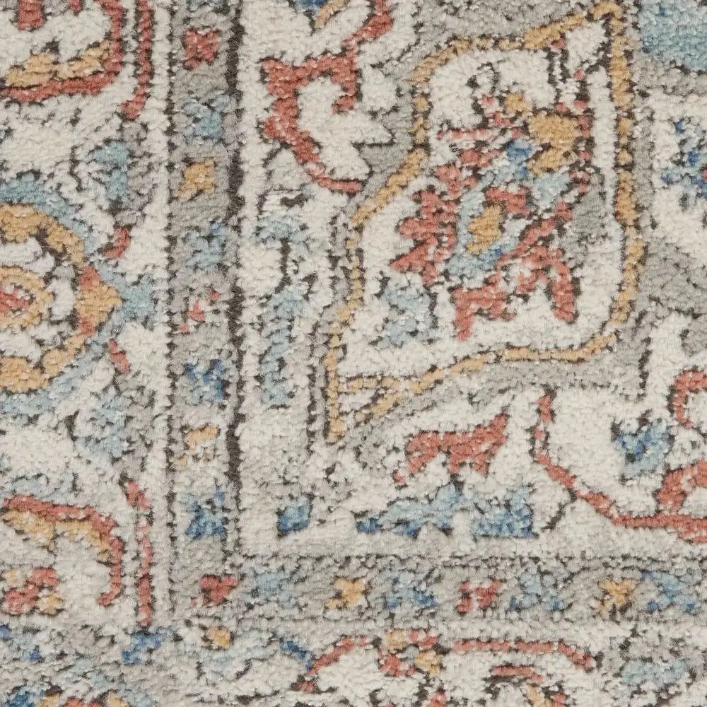 Quarry QUA11 Ivory Blue Runner