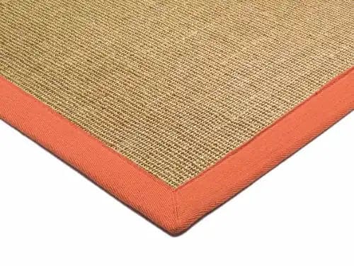 Sisal Linen/Orange Runner