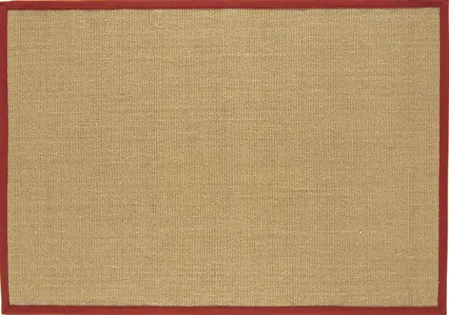 Sisal Linen/Red Runner
