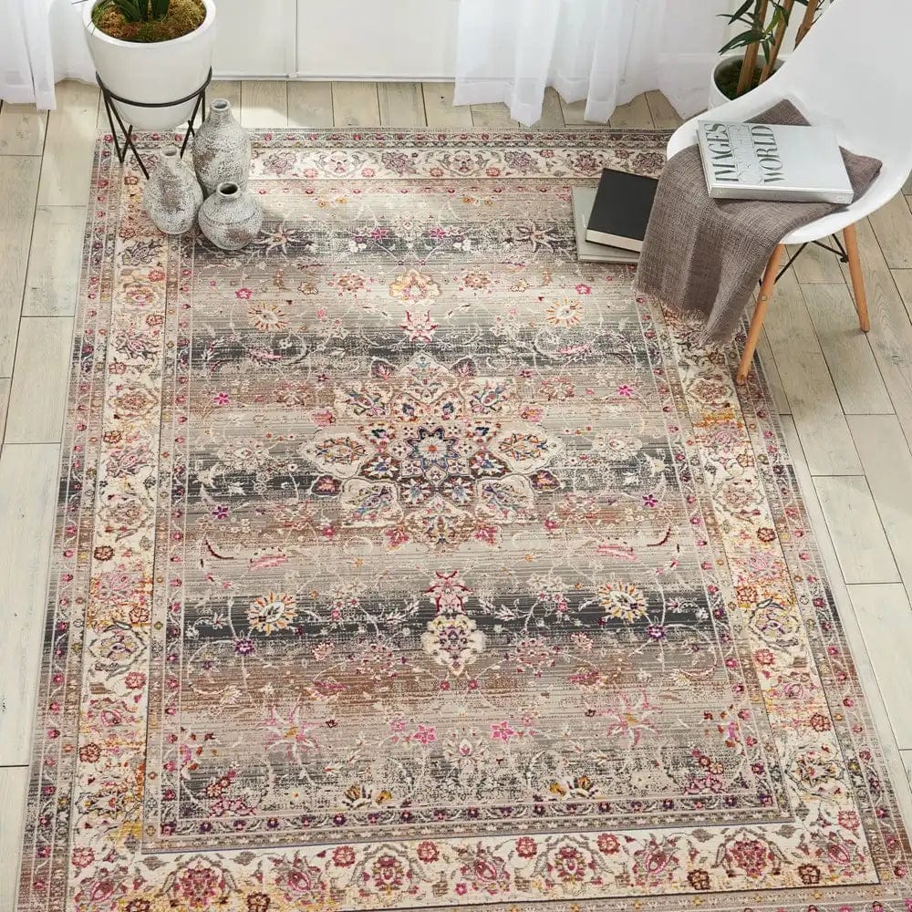 Vintage Kashan VKA01 Grey