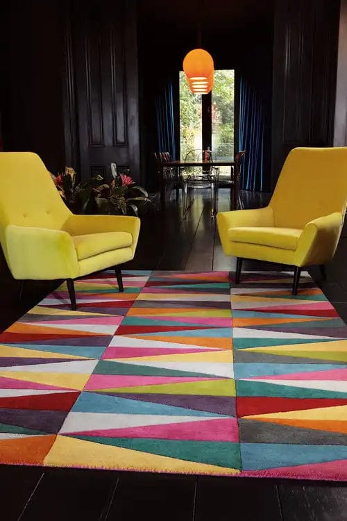 Funk 08 Triangles Rug Runner