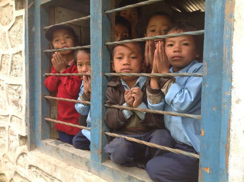 Children at school in Nepal