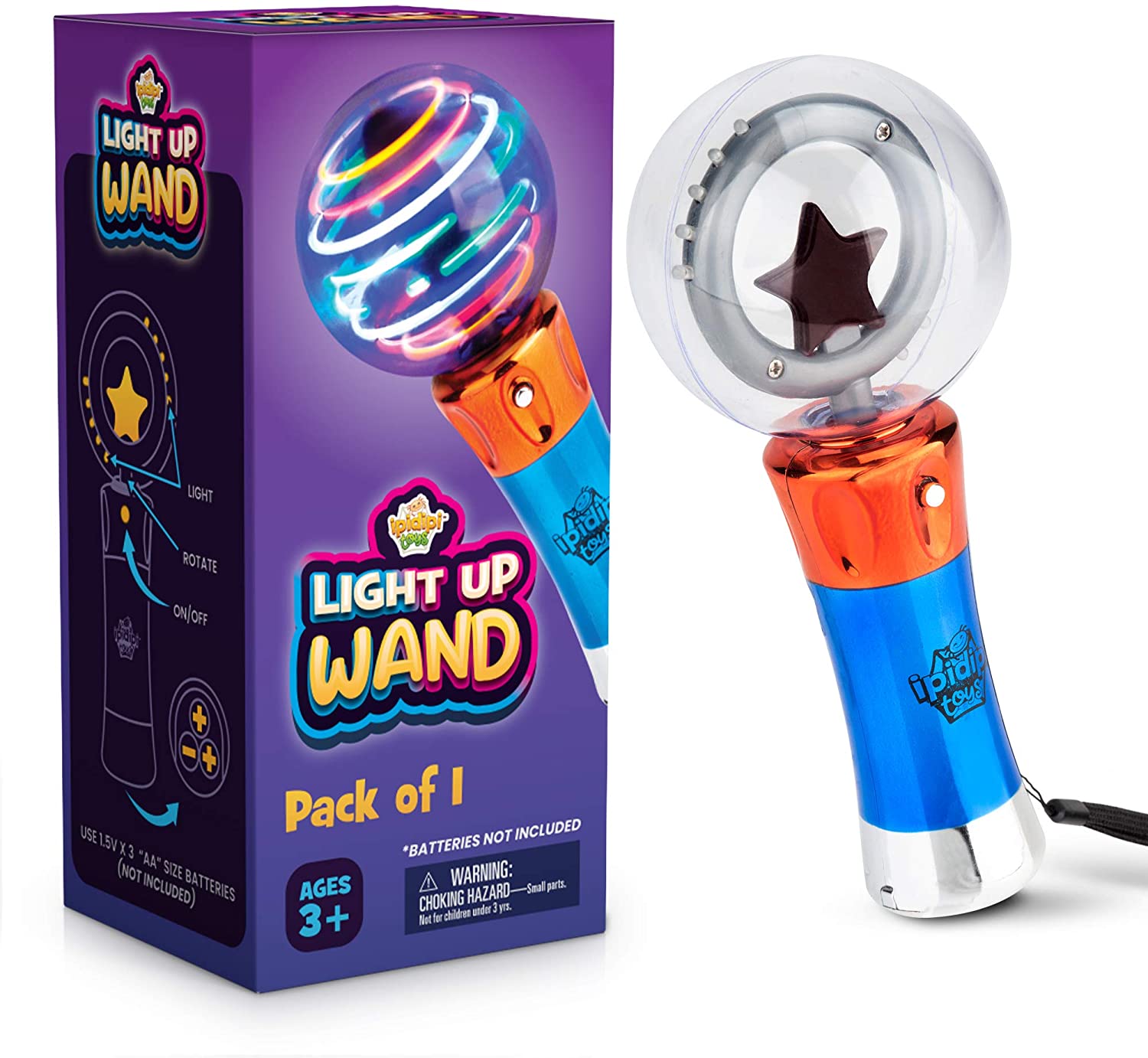 spinning light wand