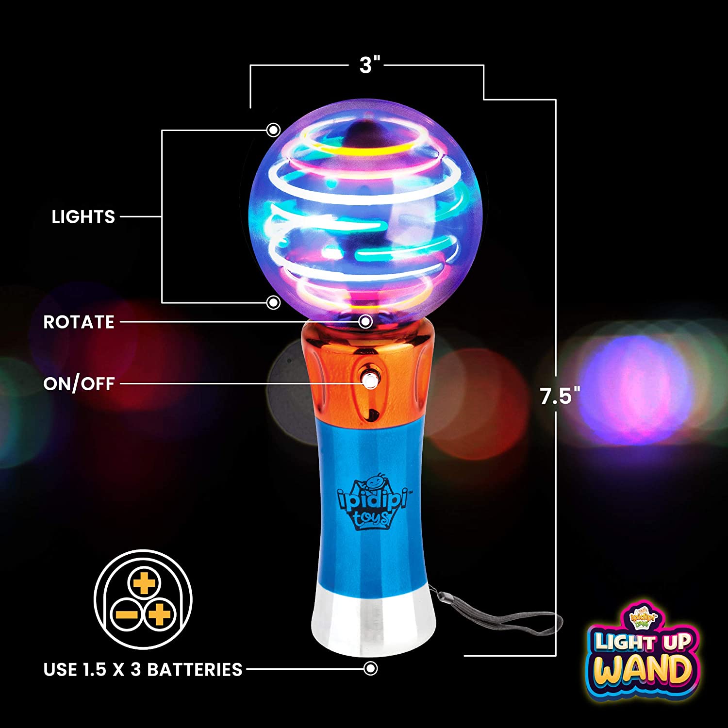 spinning light wand