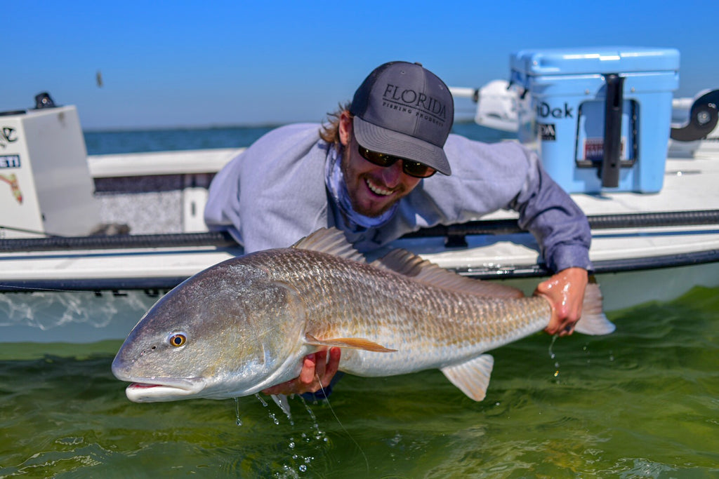 Mosquito Lagoon Redfish caught on Slayer Inc.