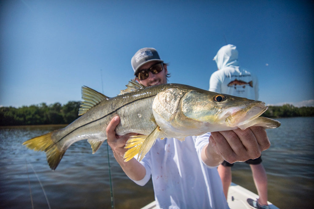 Tim with a Snook
