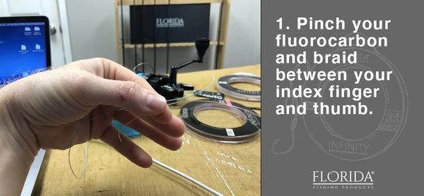How to tie Fluorocarbon to Braided Line – Florida Fishing Products