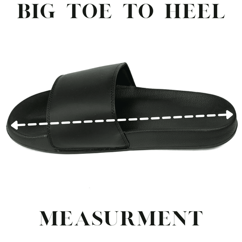 Minimalist Slide Heel to Toe Measurement