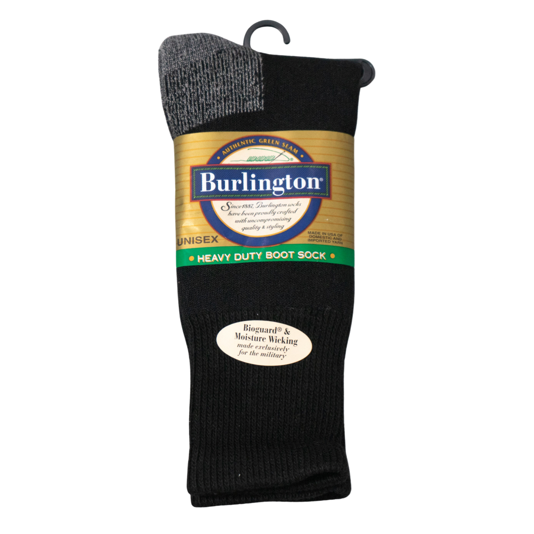 BURLINGTON® Heavy Duty Boot Sock - Cotton Crew - Unisex – Kicks For Gents