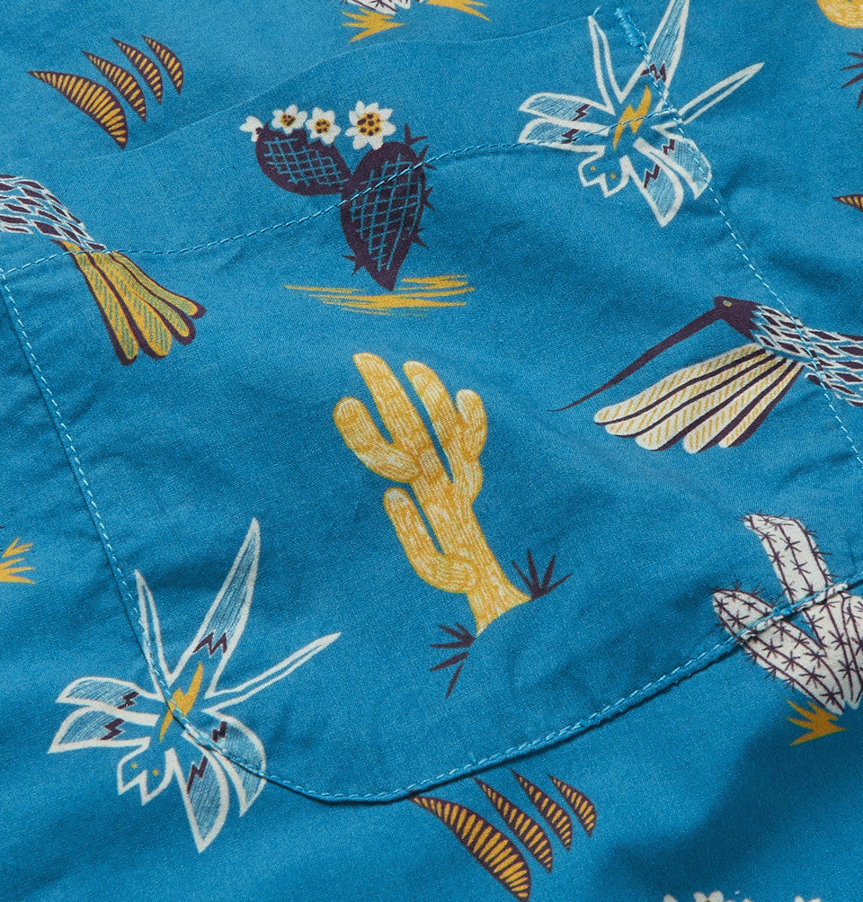 Mexican Hawaiian - Short Sleeve - Blue