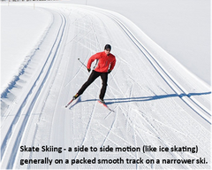 Skate Skiing