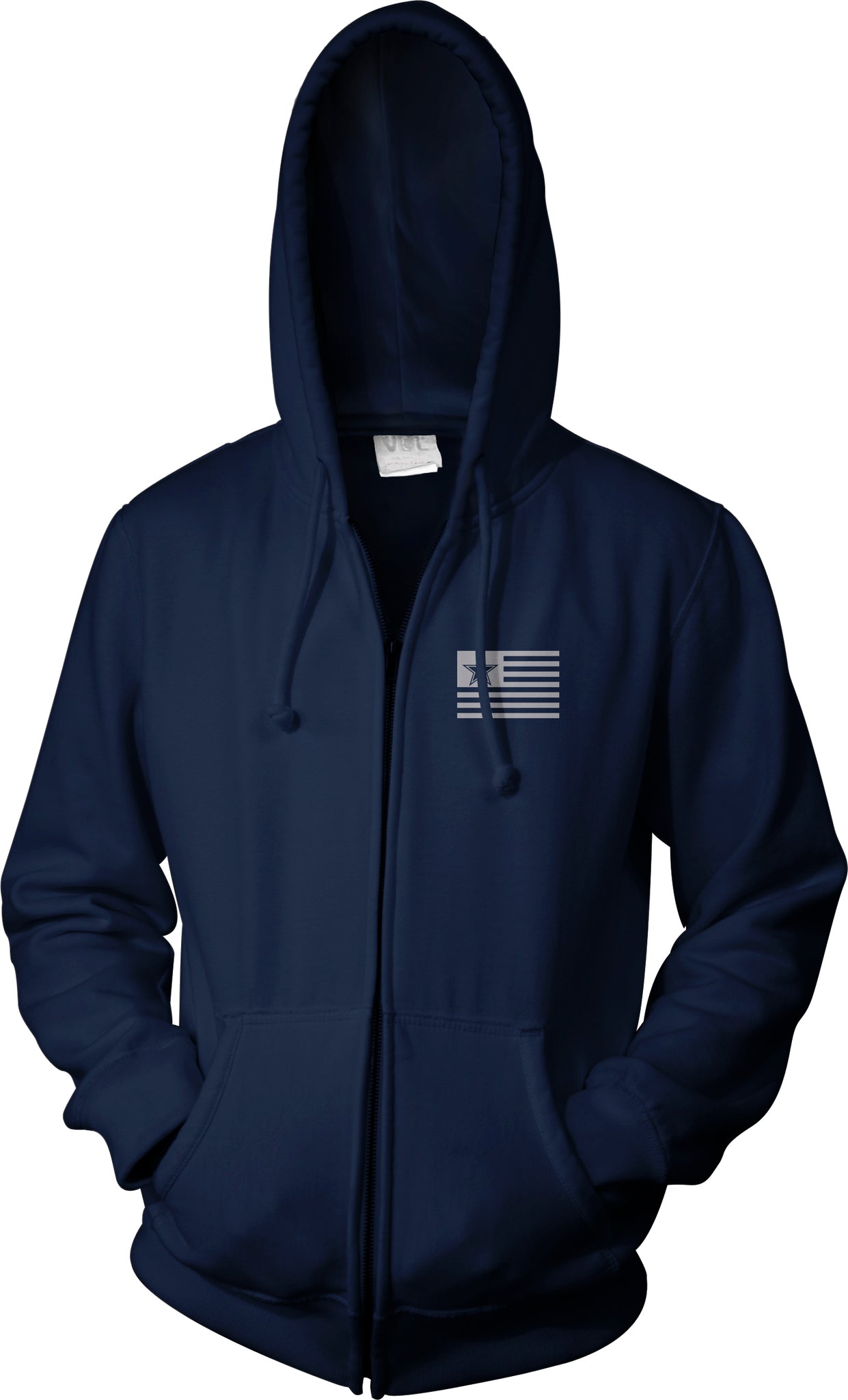 STRAIGHT OUTTA DALLAS NAVY ZIP-UP HOODIE (LIMITED EDITION) COWBOYS ...