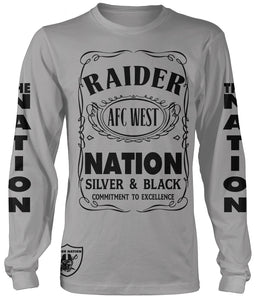 raider nation t shirt