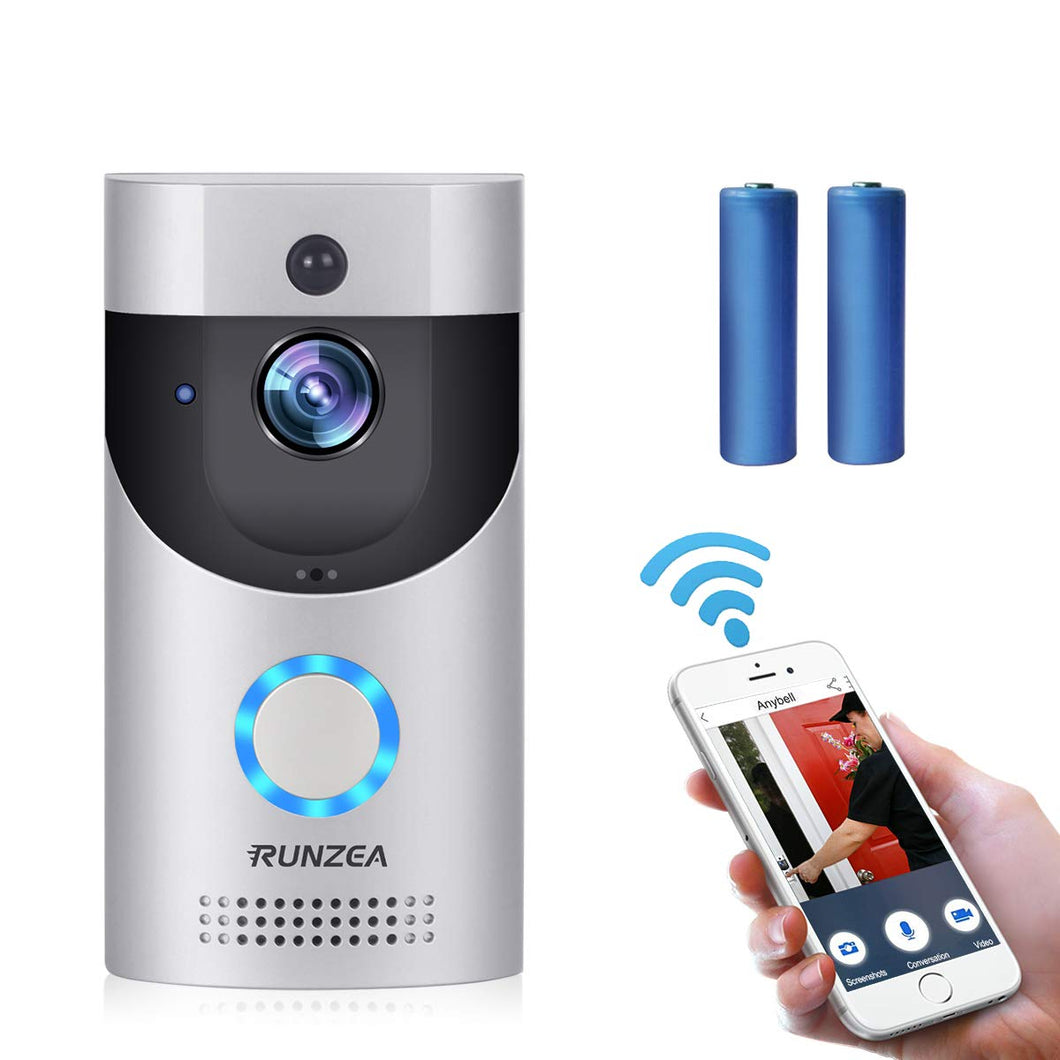 Wireless Smart Doorbell,EwiseeLive WiFi 