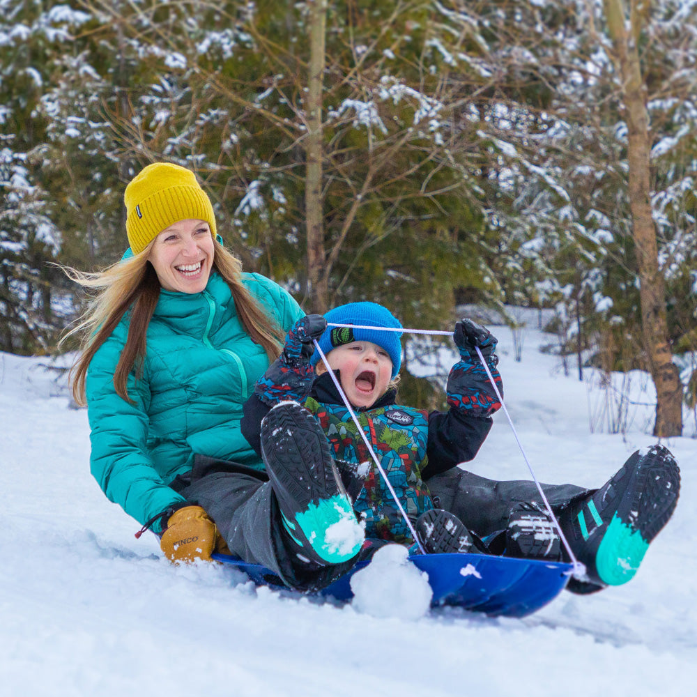 Snow Kids 35 Toboggan Sled Lucky Bums