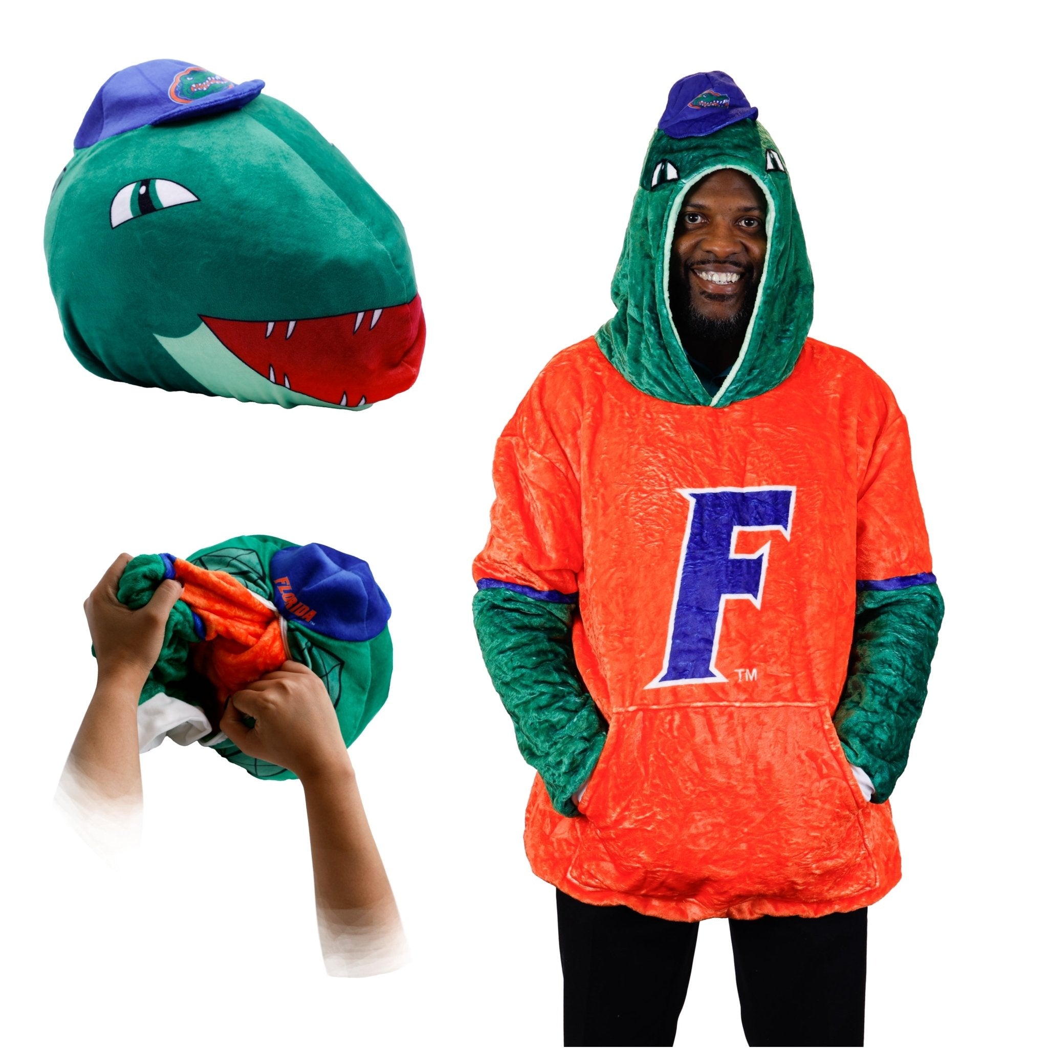 University of Florida Albert Snugible | Blanket Hoodie & Pillow