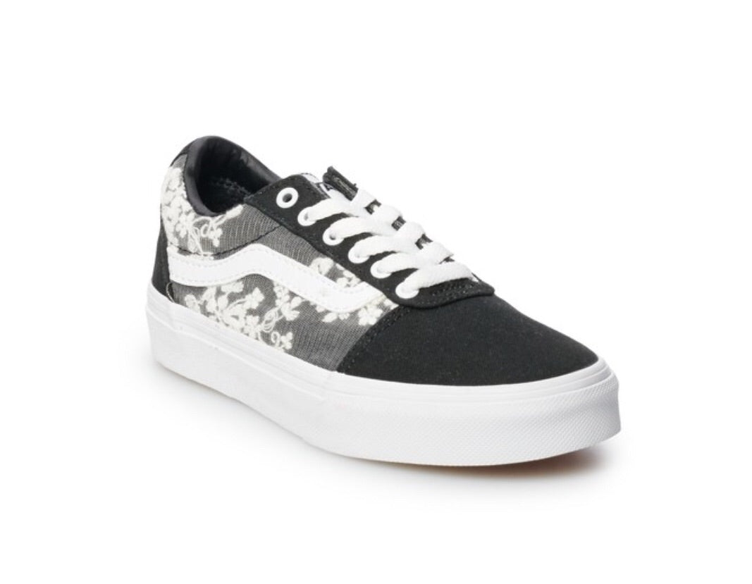 vans ward trainers floral