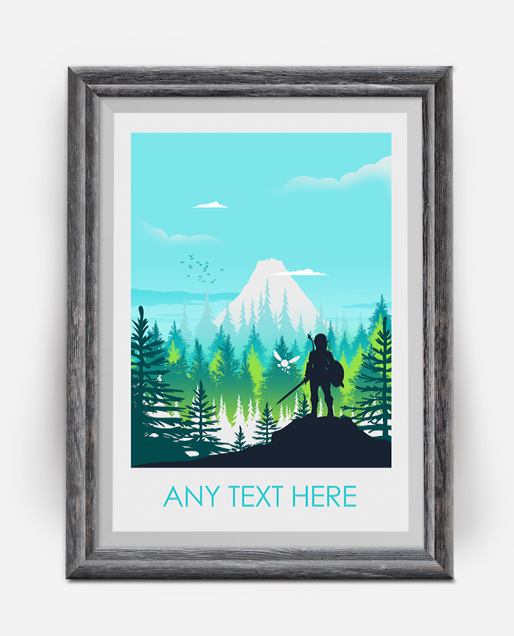 Add your own text Poster – Pixelnoise Studio