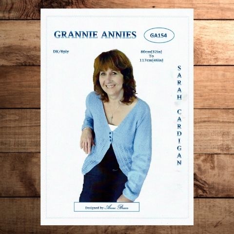 Grannie Annie 154 - Sarah Cardigan