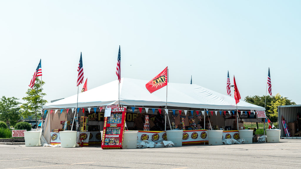 firework tents