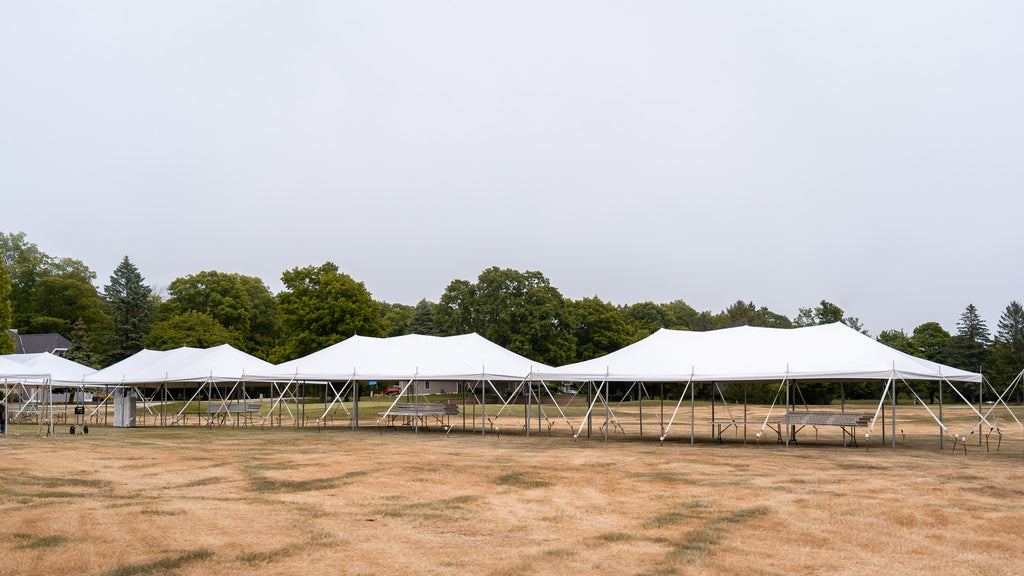 20x40 pole tents