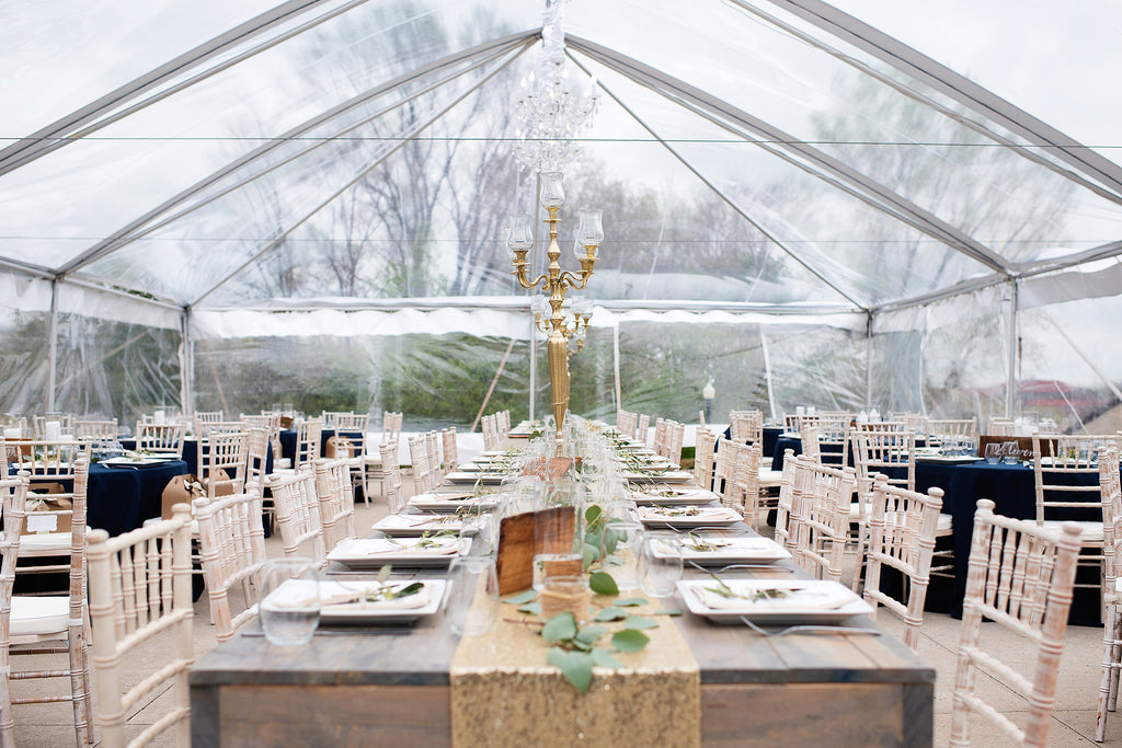 30x60 clear tent for wedding