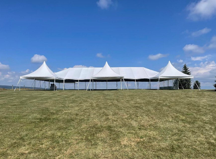 event tents made with the top tent fabric