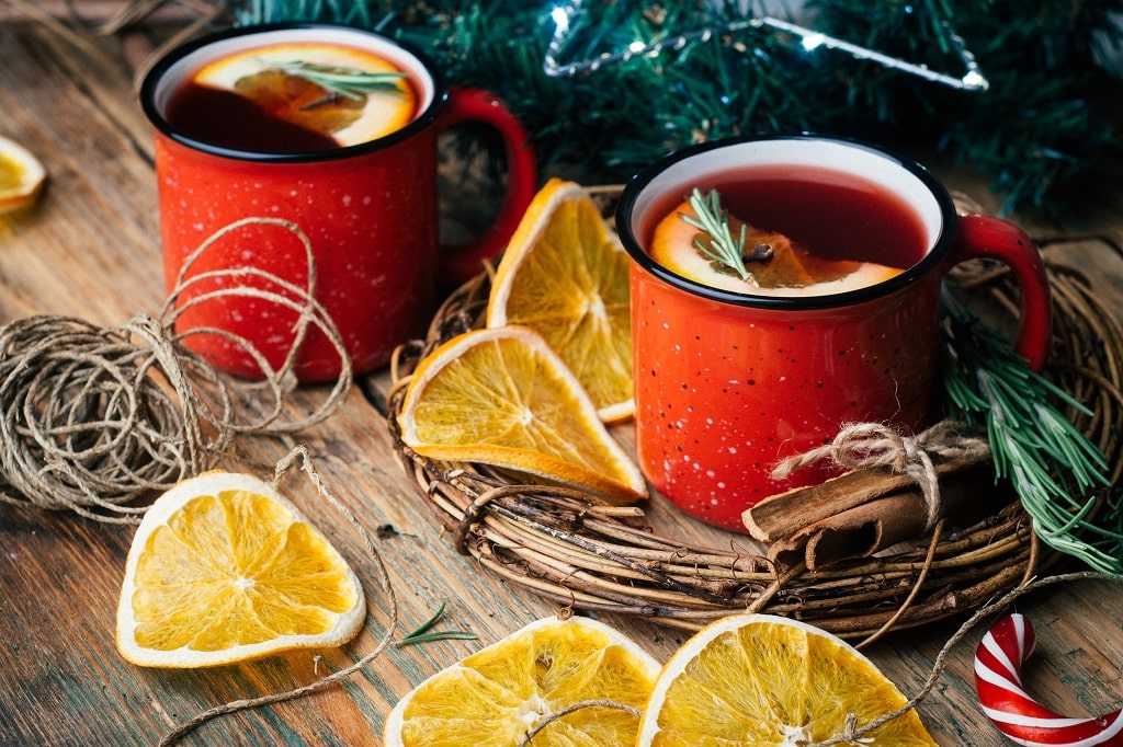 Hot Beverages for an Outdoor Christmas Party