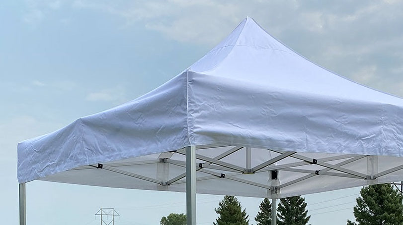 Popup custom tent for tradeshow