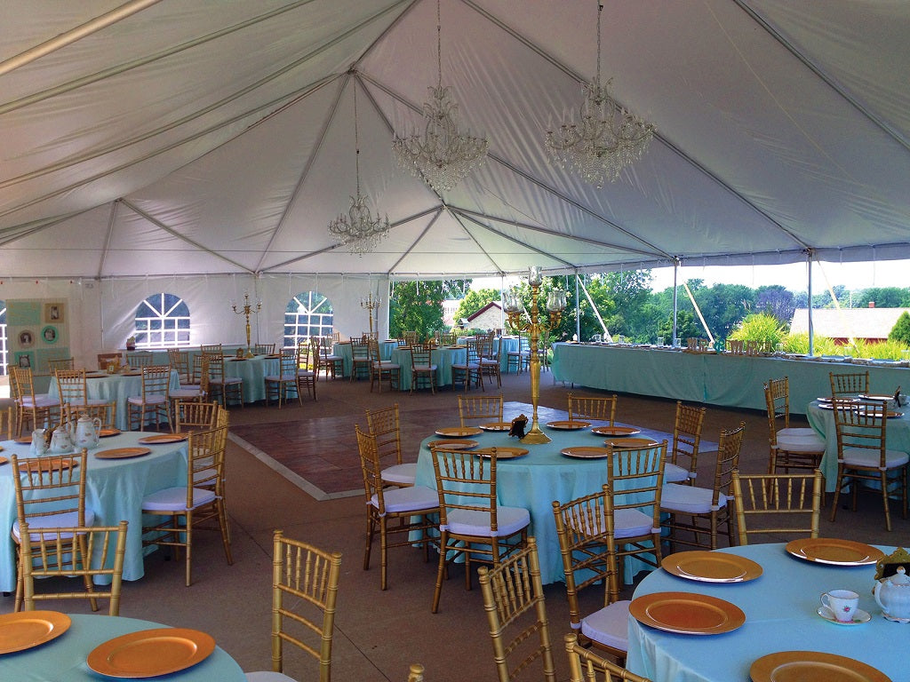 Wedding tent shop flooring