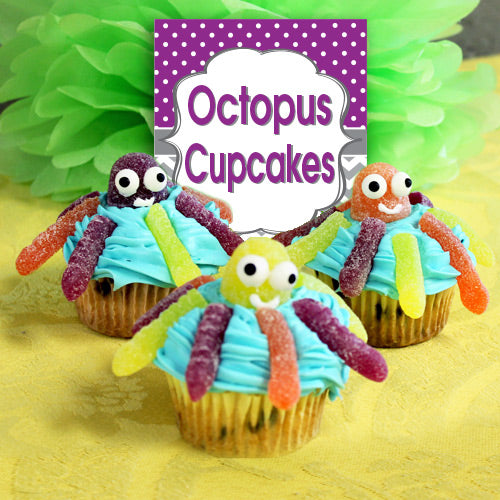 Octopus Cupcakes