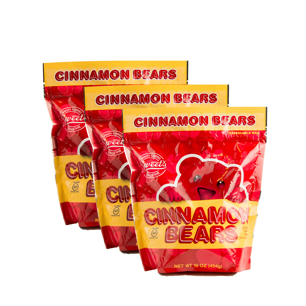 Buy Cinnamon Bears, 3 Pack On Sale Sweet Candy Sweet Candy Company