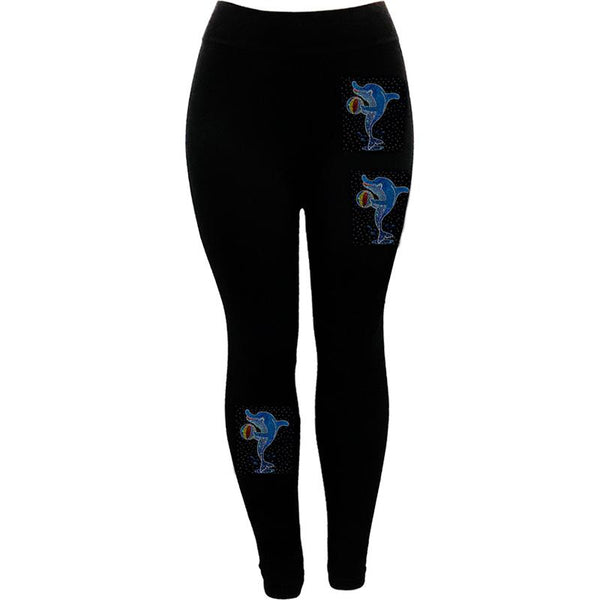 Don't Stray Away Full Length Leggings In Black – Three Mermaids Boutique