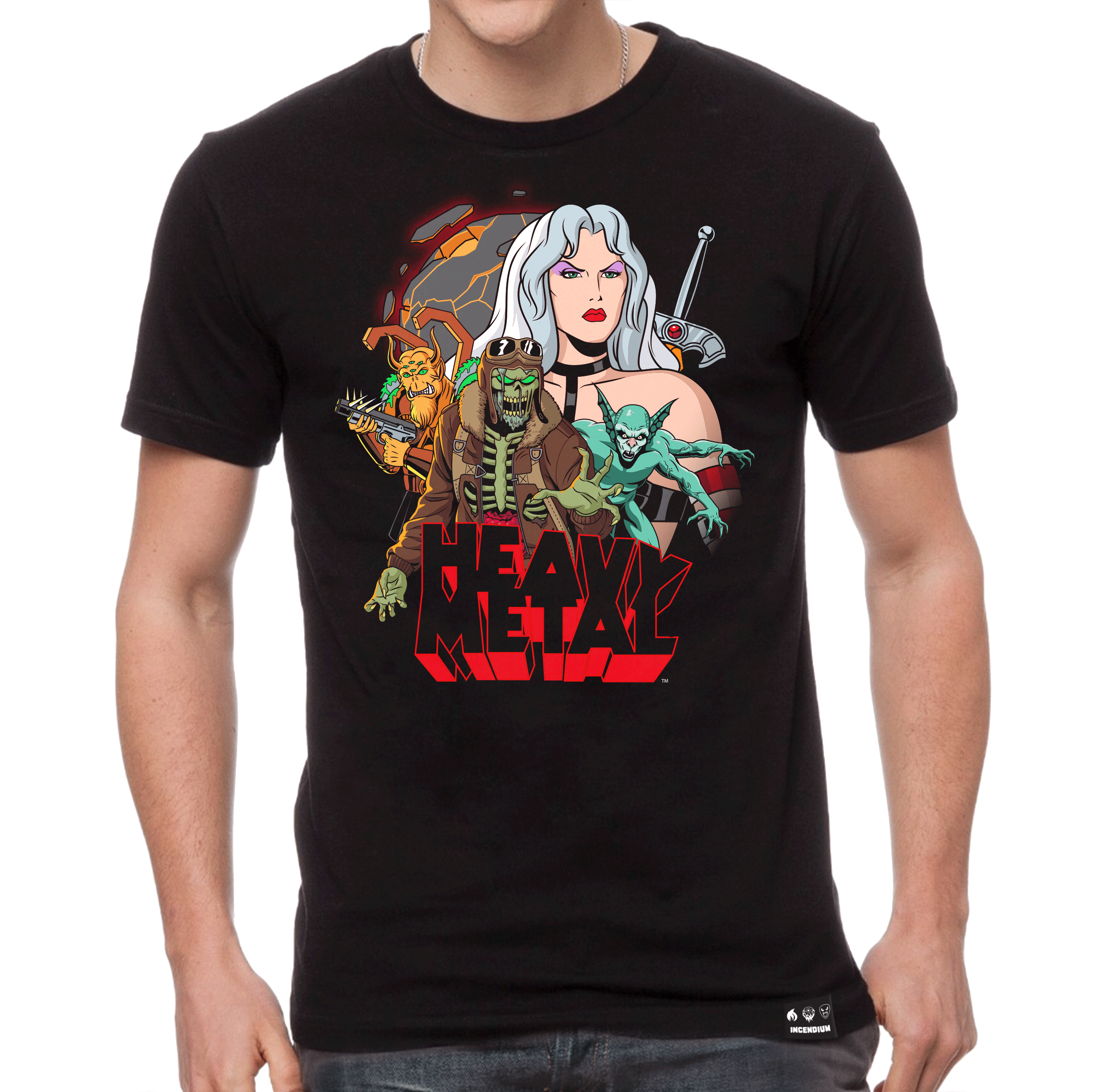 Heavy Metal Planet T Shirt Incendium Online